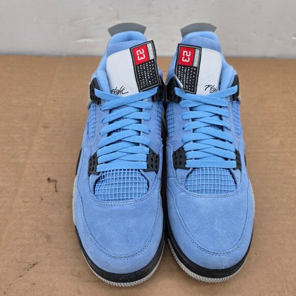 Jordan 4 Retro Mid University Blue-Mens Shoes  Size 11 New Without Box lid main image 5